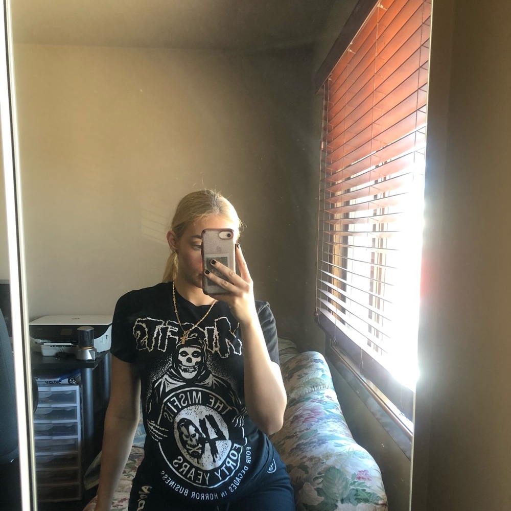 misfits band tee